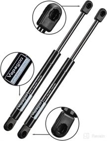 img 3 attached to 🚘 Vepagoo Rear Hatch Liftgate Lift Supports for Ford Fusion 2010-2012 Lincoln MKZ Lincoln Zephyr 2010-2012 Mercury Milan 2010-2012: Find the Best Gas Charged Trunk Lift Support Shocks Struts (Set of 2)