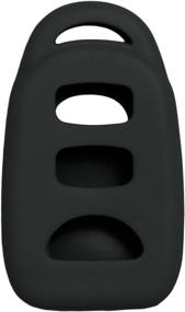 img 3 attached to 🔑 Upgraded Keyless2Go Black Silicone Protective Case Replacement (PINHA-T008) for Select Remote Key Fobs