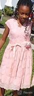 картинка 1 прикреплена к отзыву Пасхальная одежда для девочек, бургундский цвет с цветочным дизайном от IGirlDress от Anna Green