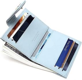 img 3 attached to 👛 Badiya Women's Handbags & Wallets: Bifold Wallet with Credit Card Slots