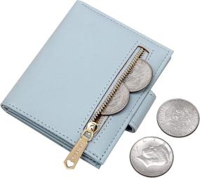 img 2 attached to 👛 Badiya Women's Handbags & Wallets: Bifold Wallet with Credit Card Slots