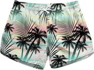 honeystore womens casual boardshort coconut women's clothing : swimsuits & cover ups logo