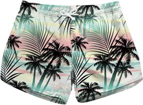 img 3 attached to Honeystore Womens Casual Boardshort Coconut Women's Clothing : Swimsuits & Cover Ups