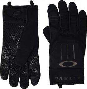 img 1 attached to Oakley Ellipse Foundation Gloves Blackout Men's Accessories