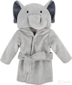 img 4 attached to 🐘 Pro Goleem Unisex Baby Robe: Soft Plush Elephant Hooded Robe for Newborns – Perfect Baby Shower Gift, One Size, 0-9 Months