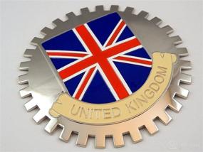 img 3 attached to British Flag Car/Truck Grille Mount Badge – United Kingdom Grill Emblem