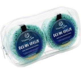 img 4 attached to Travel Shower Sponges Natural Extracts