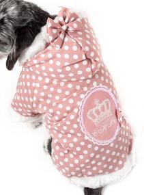 img 1 attached to Couture Bow Designer Fashion Pet Sweater Dogs