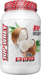 img 1 attached to 🥥 1UP Nutrition - Coconut Ice Cream Whey Protein, 100% Hydrolyzed Whey Protein Isolate Concentrate