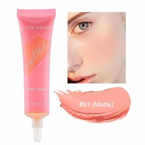 img 3 attached to Wismee 4 Colors Liquid Blush Set Multi Colored VVUS00117 0