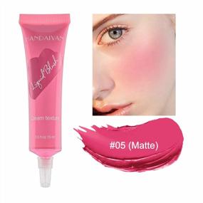 img 1 attached to Wismee 4 Colors Liquid Blush Set Multi Colored VVUS00117 0