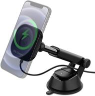 spigen onetap pro: ultimate magsafe fast wireless car charger mount (magnetically levitate & fast charge iphone 13,12 models, including max) логотип