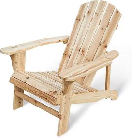 img 4 attached to Отдохните стильно с креслом-шезлонгом PatioFestival Adirondack - идеально подходит для вашего открытого пространства!