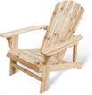 relax in style with the patiofestival adirondack lounger chair - perfect for your outdoor space! logo