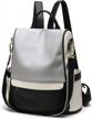women backpack purse pu leather anti-theft shoulder bag fashion ladies satchel bags cheruty logo