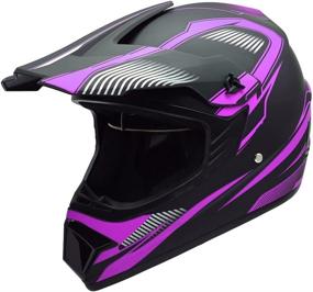 img 3 attached to 🏍️ Certified DOT/FMVSS-218 Motocross Helmet for Adults - Comfortable & Breathable Full Helmets for Year-Round Locomotive Usage