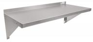 stainless steel wall shelf - 36" x 16" standard size by john boos for optimal kitchen organization logo