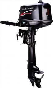 img 4 attached to High-Performance Water Cooled Outboard Motors For Fishing Boats By LEADALLWAY T6.0HP