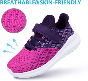 img 3 attached to ALLY BELLY Sneakers Lightweight Numeric_1 Girls' Shoes in Athletic