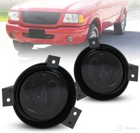 img 4 attached to 🚗 OEM Замена противотуманных фонарей с копулой в дымчатом исполнении для Ford Ranger 2001-2003 - 2 шт. противотуманных фонарей от AUTOWIKI.