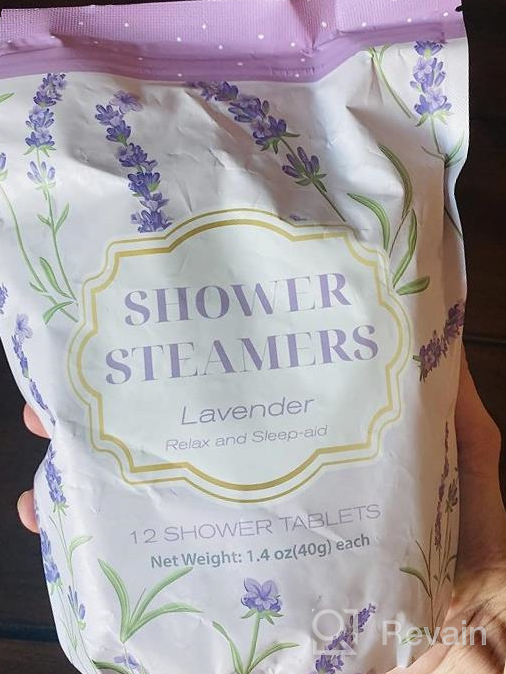 img 1 attached to Indulge In Spa-Like Relaxation With Poleview Shower Steamers Aromatherapy Set -12 Pack Of Lavender Scented Shower Bombs - Stress Relief And Self Care Gifts For Men And Women review by Solomon Baron