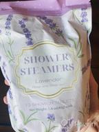 img 1 attached to Indulge In Spa-Like Relaxation With Poleview Shower Steamers Aromatherapy Set -12 Pack Of Lavender Scented Shower Bombs - Stress Relief And Self Care Gifts For Men And Women review by Solomon Baron