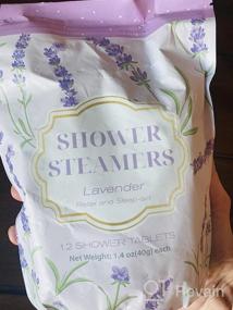 img 8 attached to Indulge In Spa-Like Relaxation With Poleview Shower Steamers Aromatherapy Set -12 Pack Of Lavender Scented Shower Bombs - Stress Relief And Self Care Gifts For Men And Women