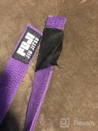 img 1 attached to 🥋 Superior Quality Fuji Premium BJJ Belt in Purple - Must-Have Men's Accessory review by Trey Dikici