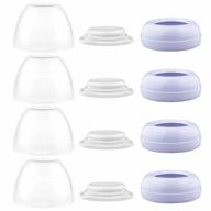 maymom dome caps, screw rings, sealing discs compatible with avent natural bottles, avent pp bottles or natural; no nipple included. convert avent classic bottle into natural logo