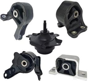 img 4 attached to Engine Motor Mount Set 5PCS for 2002-2006 Honda CRV 2.4L w/AUTO 4WD: Compatible with A6597, A6596, A65010, A4504, A4506