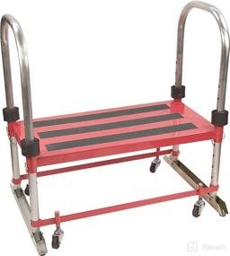 img 1 attached to Steck Manufacturing 20350 Pro-Step Work Stand with Adjustable Features