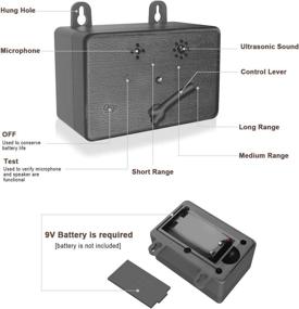 img 2 attached to UANAX Deterrents Ultrasonic Deterrent Ultrasound Dogs ... Training & Behavior Aids