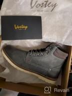 img 1 attached to Men'S Chukka Boots By Vostey: Ideal For Motorcycle, Casual And Hiking Purposes review by Chris Fields