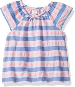 img 2 attached to 😍 Adorable and Stylish: Kosh Girls Toddler Stripe Tassel Girls' Active Clothing