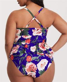 img 2 attached to Control Swimsuits for Women: Women's Swimwear Tankini - Shop at Swimsuits & Cover Ups for Women's Clothing