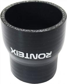 img 2 attached to 76MM To 63MM Ronteix Universal ID 3'' To 2.5'' Silicone Reducer Coupler Radiator Hose - BLACK