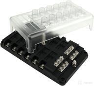 lenkrad 12 way fuse block negative bus - atc/ato fuse box with ground logo