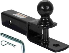 img 4 attached to 🛵 Extreme Max 5001.1383 3-in-1 ATV Ball Mount with 2" Ball - Durable and Versatile ATV Accessory