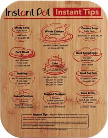img 3 attached to Instant Pot Official Cutting Board, 11X14, Bamboo