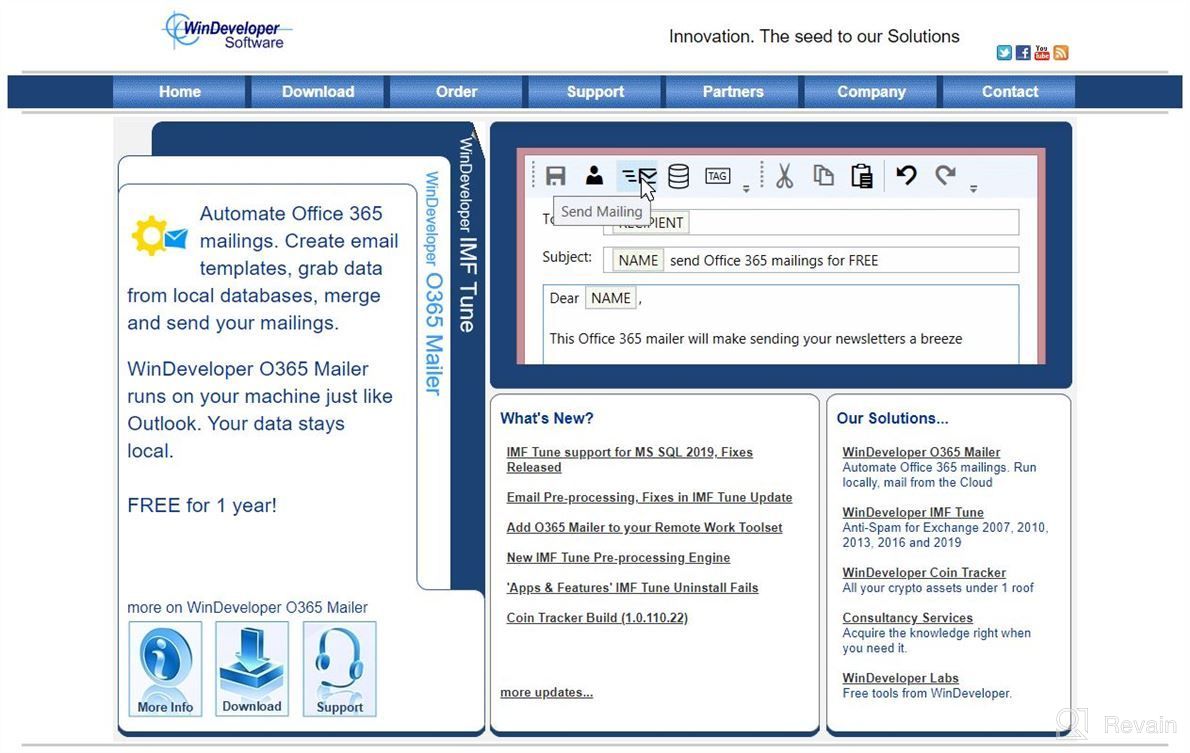 img 1 attached to WinDeveloper Message Recall review by Christopher Jackson