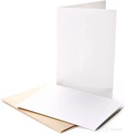 blank greeting cards envelopes set logo