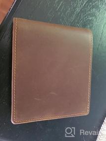 img 6 attached to 👝 Men's Accessories: Compalo Leather Bifold Wallet - Designed for Blocking