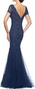 img 1 attached to Dresses Wedding Mermaid Evening Champagne Women's Clothing via Dresses