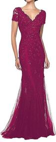 img 3 attached to Dresses Wedding Mermaid Evening Champagne Women's Clothing via Dresses