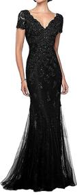 img 2 attached to Dresses Wedding Mermaid Evening Champagne Women's Clothing via Dresses