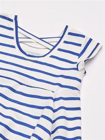 img 2 attached to Girls' Short Sleeve Tunic - Stylish Girls' Clothing: Tops, Tees & Blouses