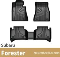 jxauto liners all weather compatible forester logo