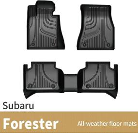 img 4 attached to JXAUTO Liners All Weather Compatible Forester