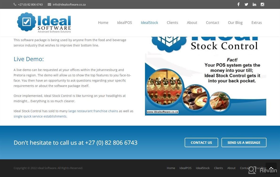 img 1 attached to Ideal Stock Control review by John Hall
