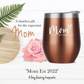 img 1 attached to Pregnancy Gifts For First Time Moms - Mom Est. 2022 Spa Bath Box Set W/ Rose Gold Tumbler - New Mom Gift Basket For New Mom - Expecting New Mom Essentials - Pregnancy Must Haves For First Time Moms -